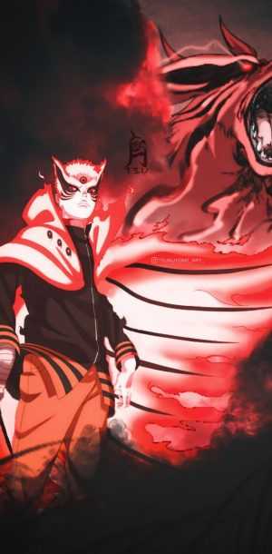 Naruto Baryon Mode Wallpaper