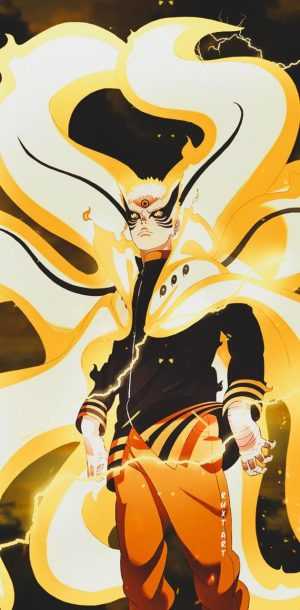 Naruto Baryon Mode Wallpaper