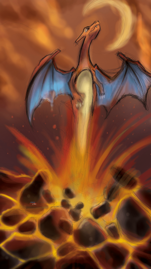 Charizard Background