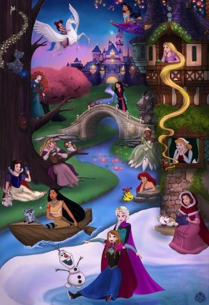 4K Disney Princess Wallpaper