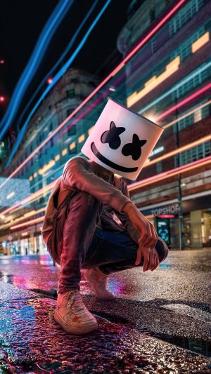 4K Marshmello Wallpaper 