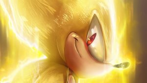 Desktop Super Sonic Wallpaper 