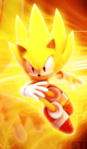 4K Super Sonic Wallpaper