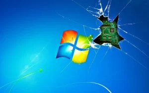 Desktop Broken screen Wallpaper