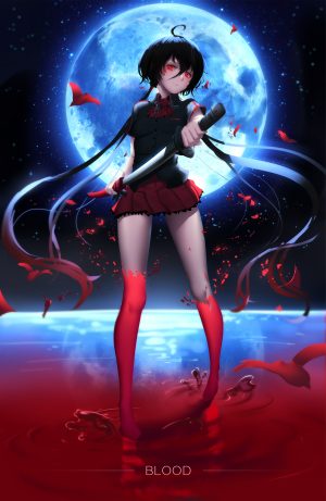 HD Blood-C Wallpaper