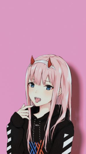 Zero Two Wallpaper