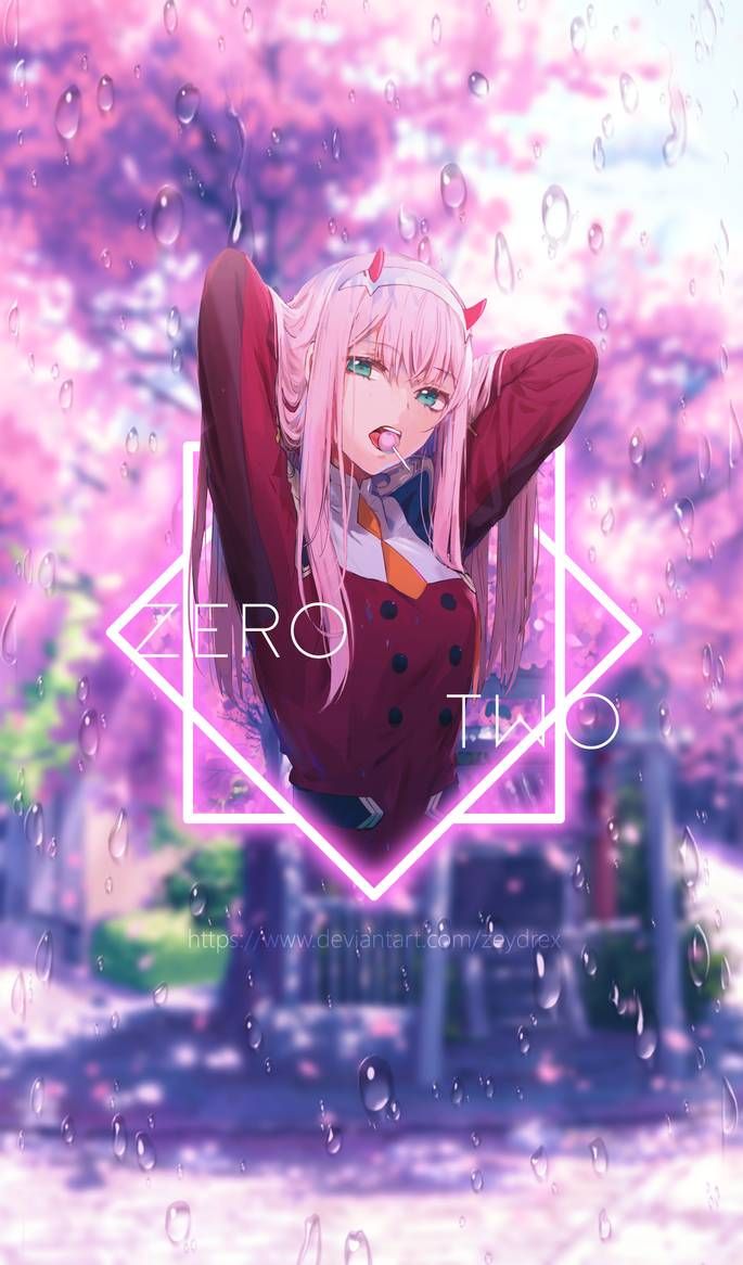 Zero two DARLING, anime, zero two, HD phone wallpaper