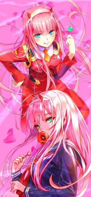 Zero Two Wallpaper