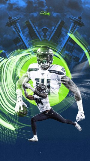 DK Metcalf Wallpaper 