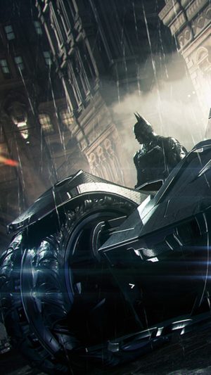 4K Batmobile Wallpaper