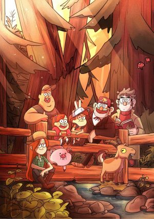 Gravity Falls Background 