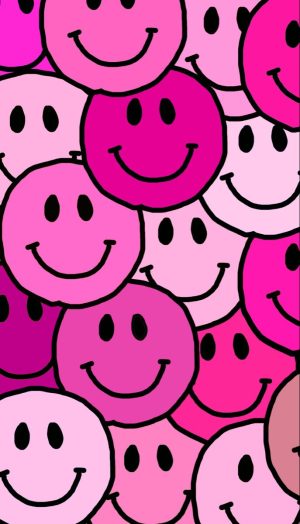 Preppy Smiley Face Wallpaper