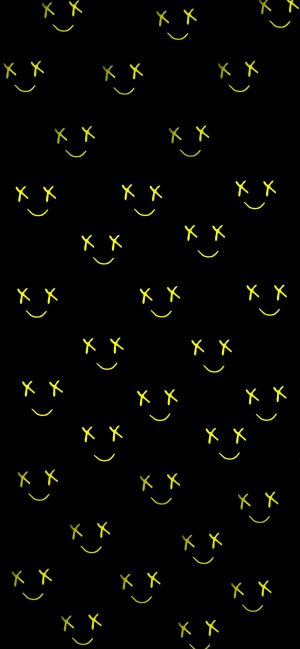 Preppy Smiley Face Wallpaper