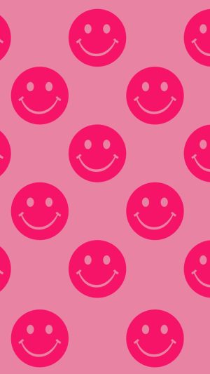 Preppy Smiley Face Wallpaper