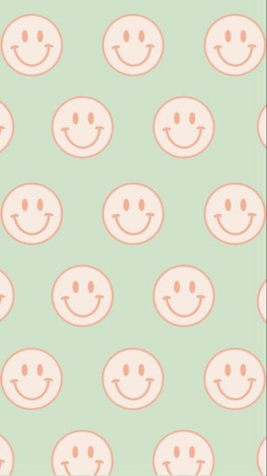 Preppy Smiley Face Wallpaper