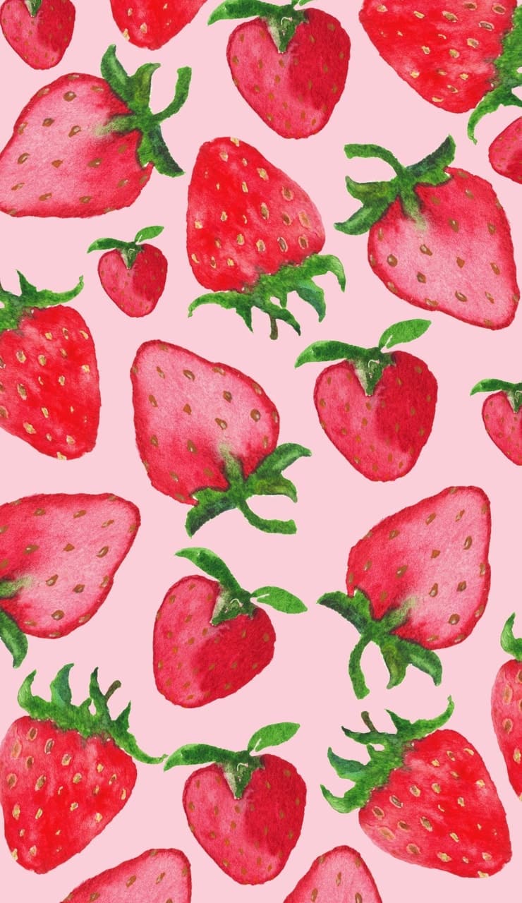 Desktop Strawberry Wallpaper | WhatsPaper