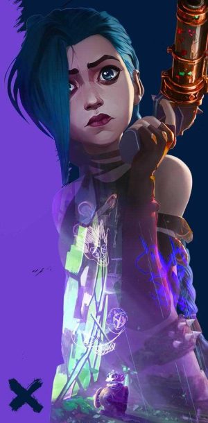 Arcane Jinx Wallpaper