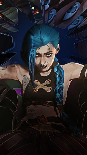 4K Arcane Jinx Wallpaper 