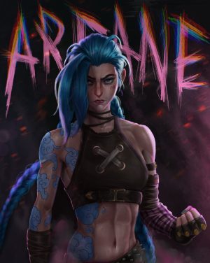 HD Arcane Jinx Wallpaper