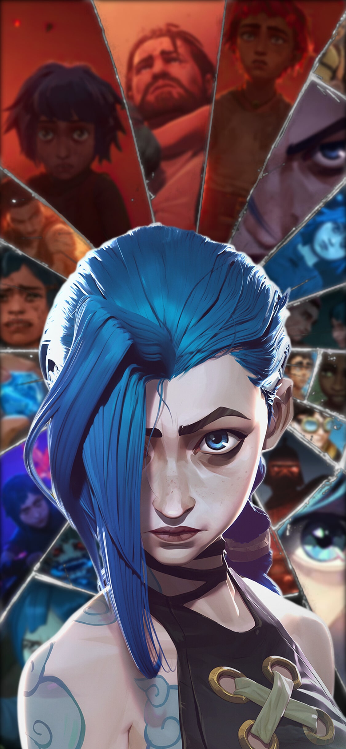 Jinx Arcane Phone Wallpaper - vrogue.co