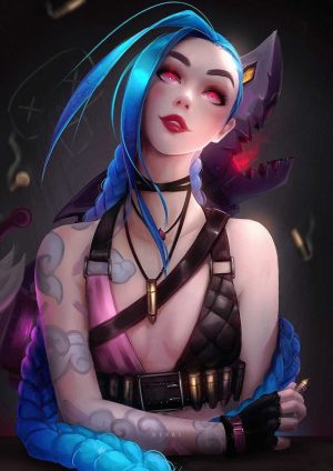 Arcane Jinx Wallpaper 