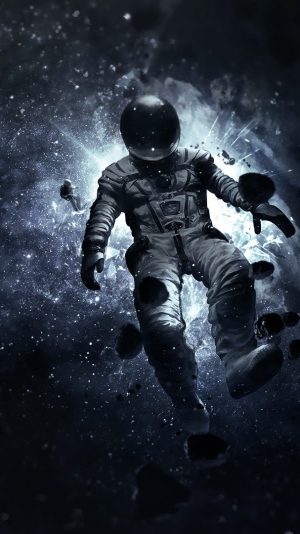 Desktop Astronaut Wallpaper
