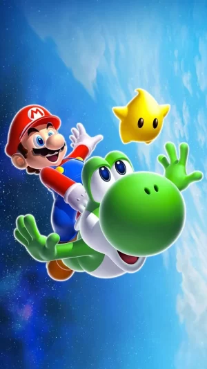 Mario Star Wallpaper