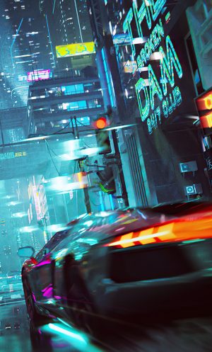 Neon City Wallpaper