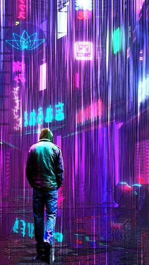 Neon City Wallpaper