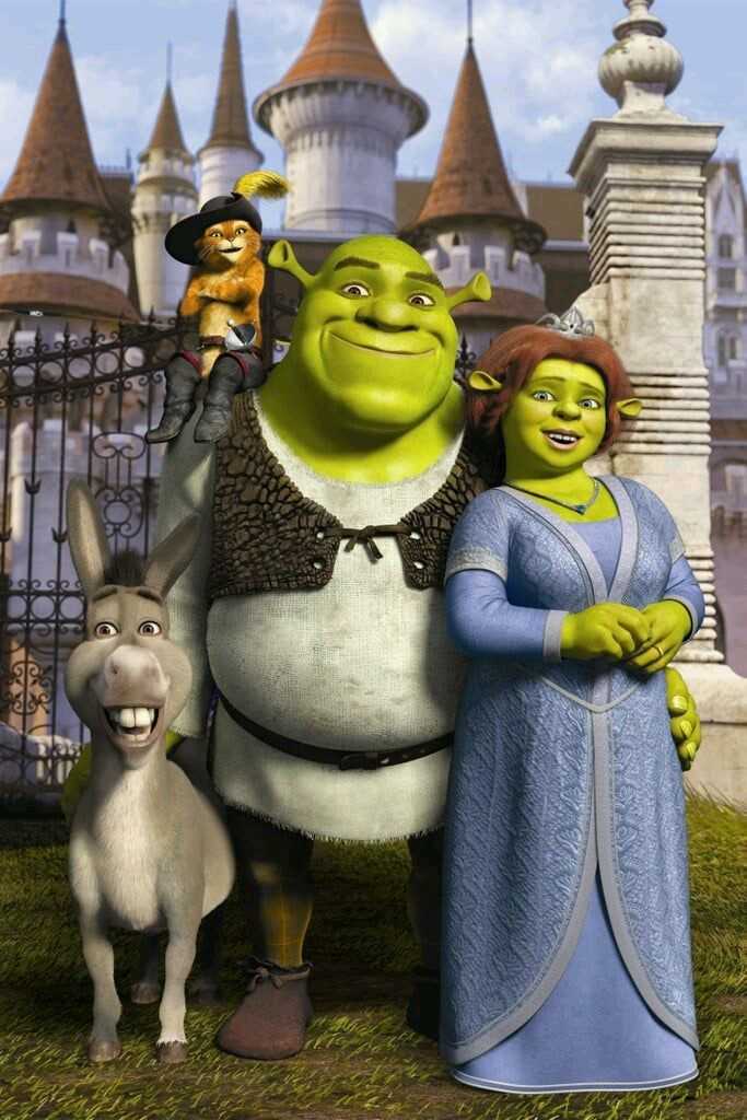 HD shrek and donkey wallpapers