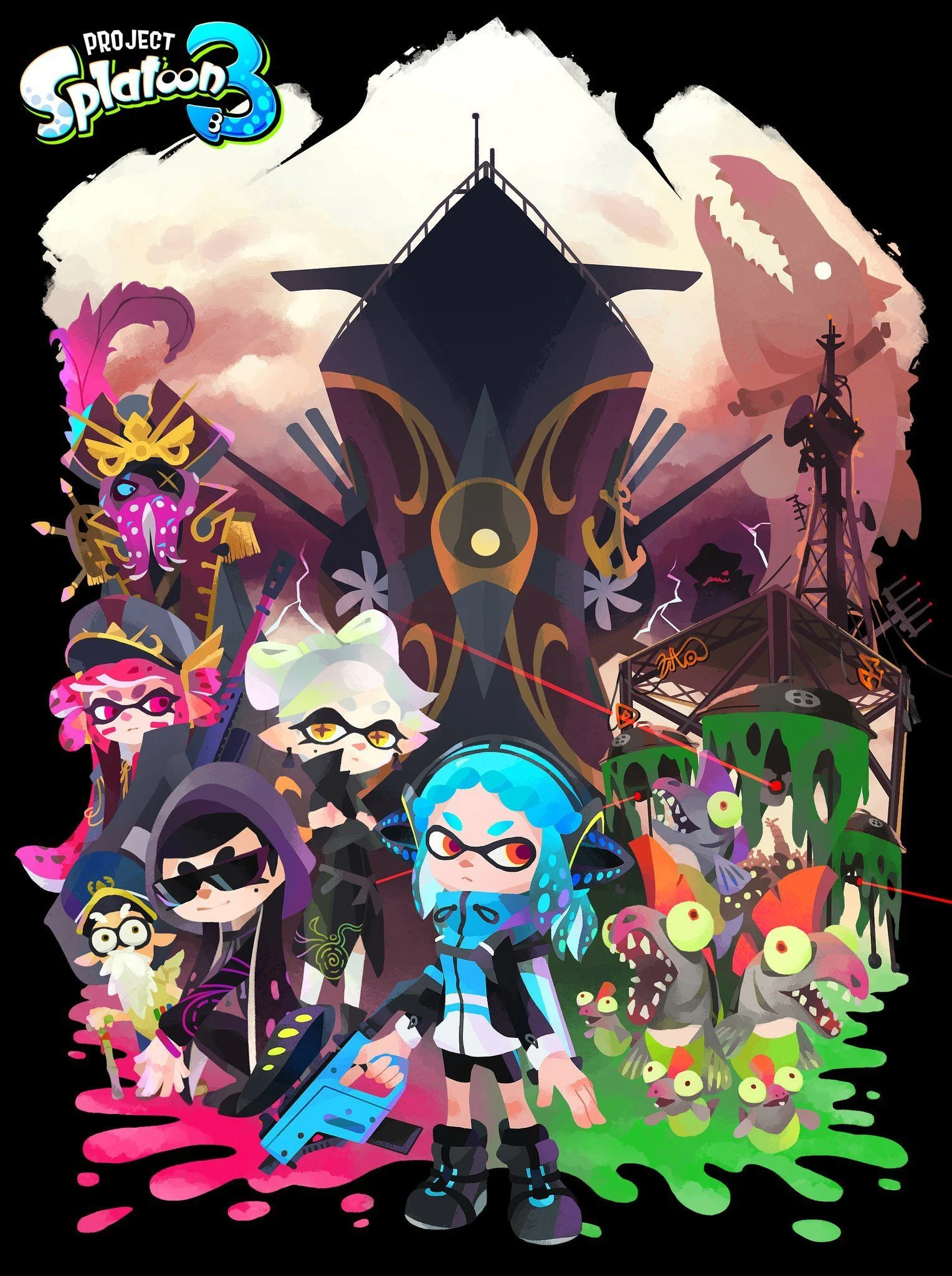 Hd Splatoon 3 Wallpaper Whatspaper