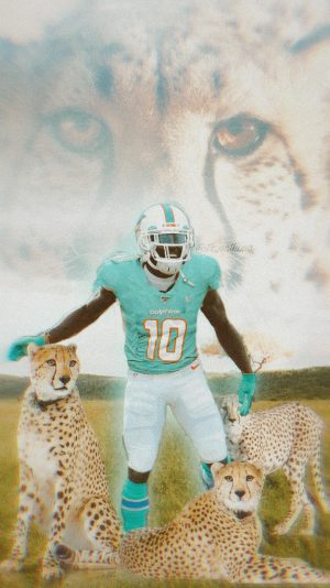 HD Tyreek Hill Dolphins Wallpaper