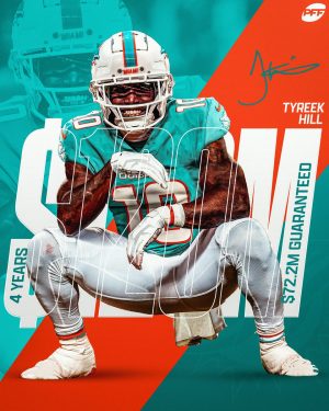 Tyreek Hill Dolphins Background