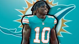 Desktop Tyreek Hill Dolphins Wallpaper