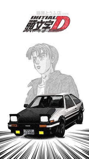 4K Initial D Wallpaper