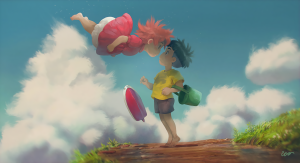 Desktop Ponyo Wallpaper 