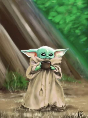 HD Baby Yoda Wallpaper 