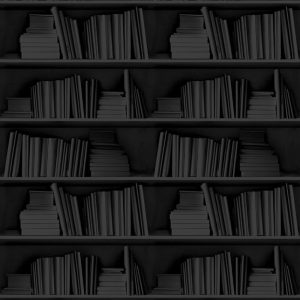 Black With Shelves Wallpaper