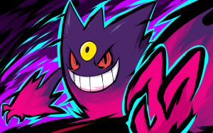 Desktop Gengar Wallpaper 