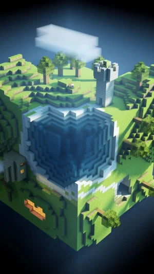 4K Minecraft Wallpaper