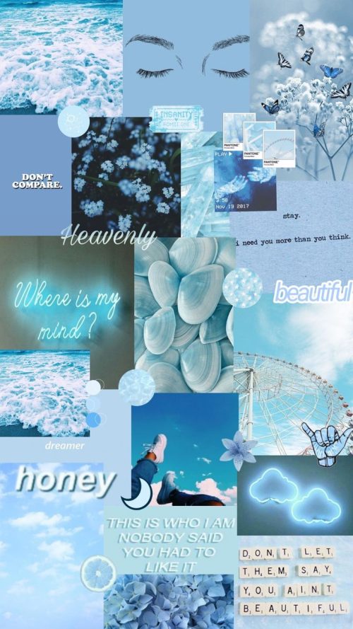 Blue Aesthetic Wallpaper | WhatsPaper