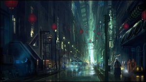 Desktop Cyberpunk Wallpaper 