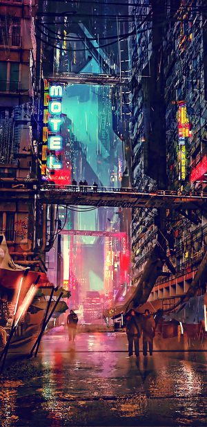 HD Cyberpunk Wallpaper