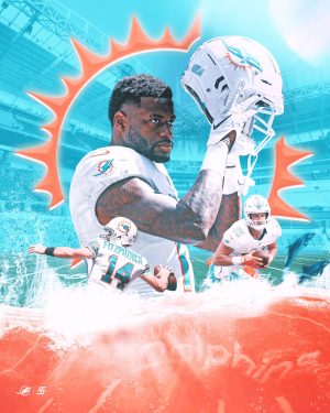 4K Miami Dolphins Wallpaper