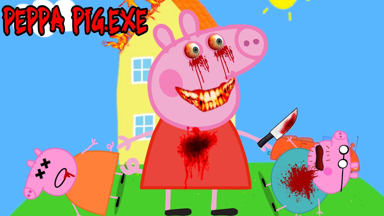 HD peppa pig house wallpapers