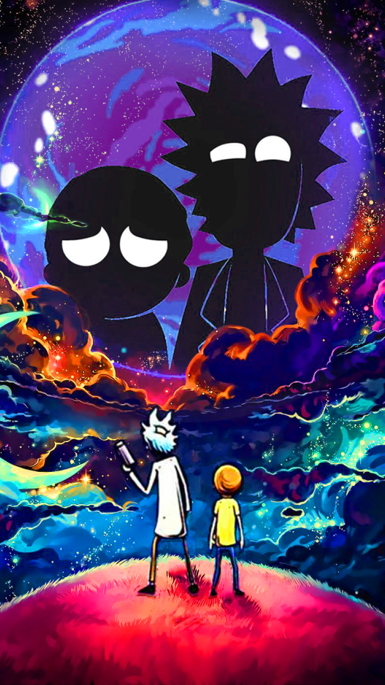 Rick And Morty iPhone within Amazing Rick Morty Wallpape. Papel de