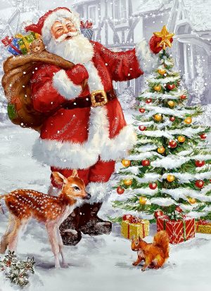 4K Santa Claus Wallpaper