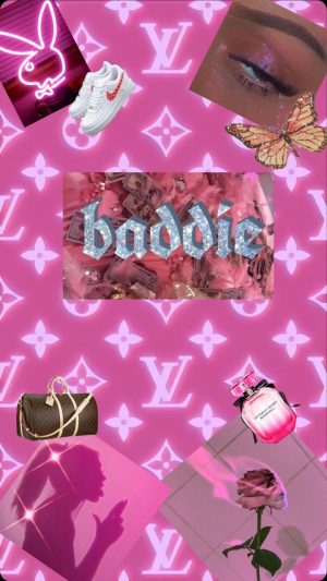 Baddie Louis Vuitton Pink Wallpapers - Aesthetic Baddie Wallpapers