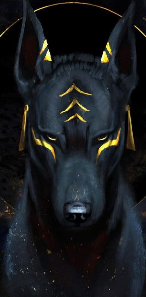 Black wolf Wallpaper 