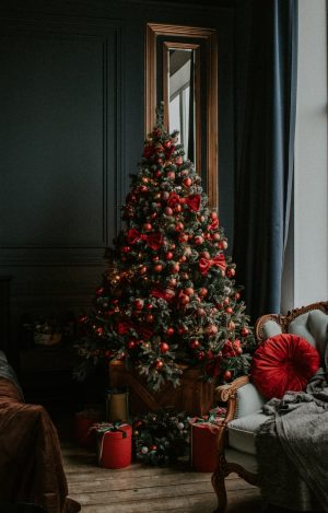 Christmas Tree Background 